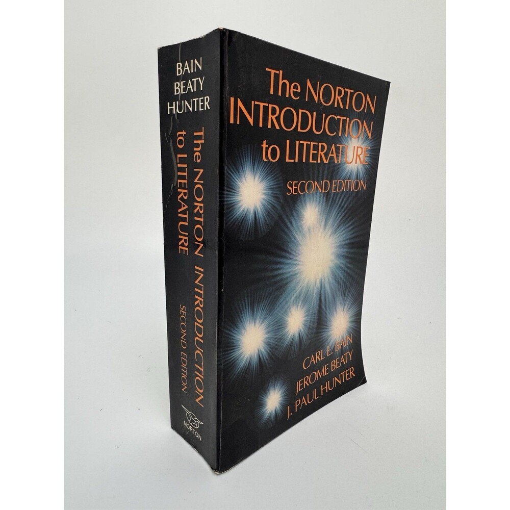The Norton Introduction to Literature 2nd Ed. Bain Beaty Hunter 1977 PB Good